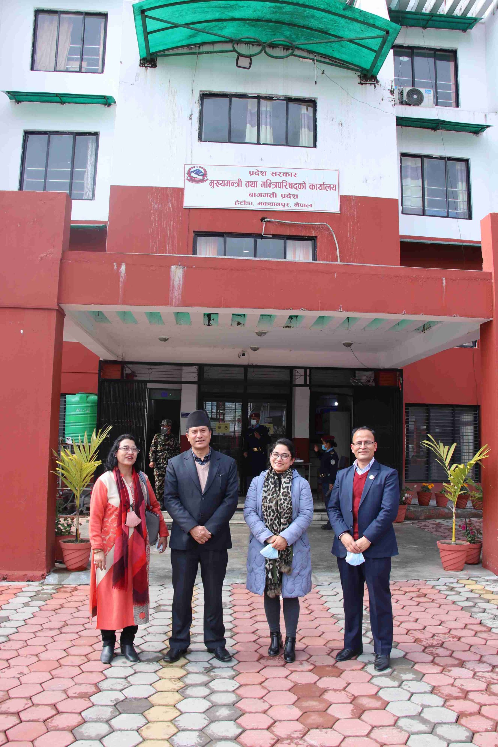 Hetauda Visit for Khwopa Hospital Approval image