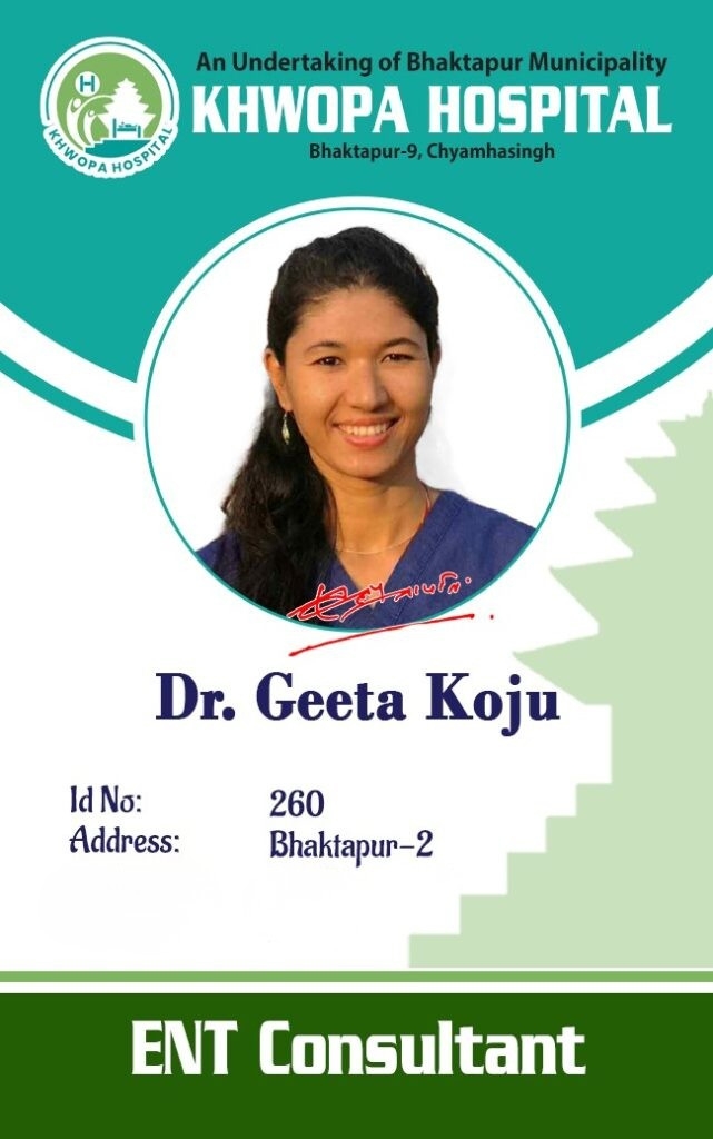 Dr. Geeta Koju