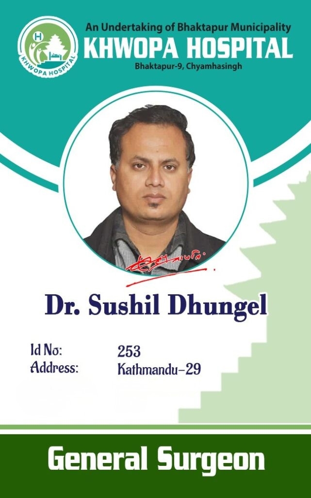 Dr. Sushil Dhungel