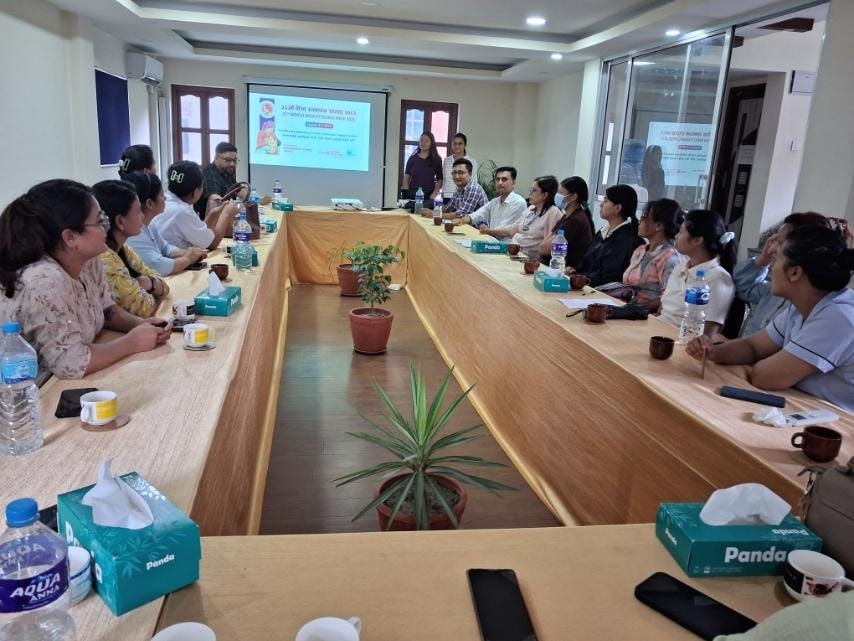 ख्वप अस्पतालमा विश्व स्तनपान सप्ताह २०८२ कार्यक्रम image